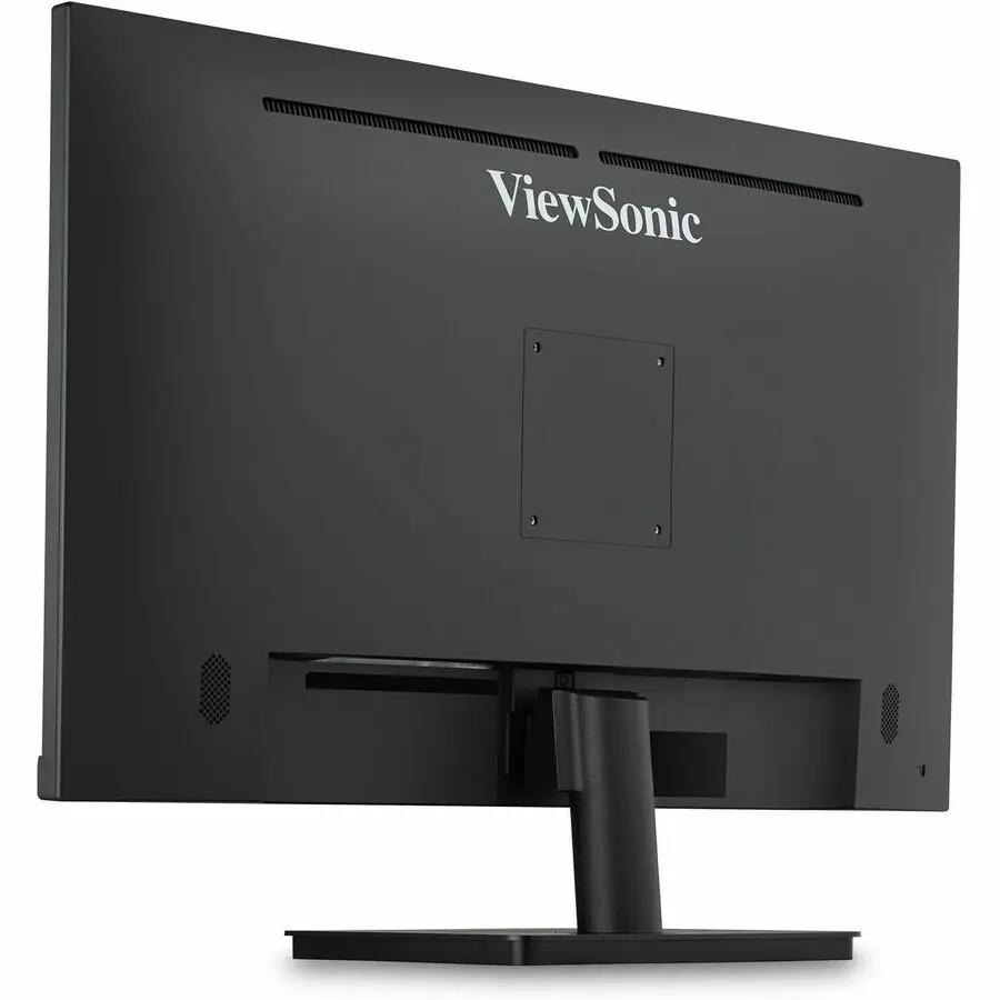 ViewSonic VA3209M 32-inch monitor, black, rear view on stand