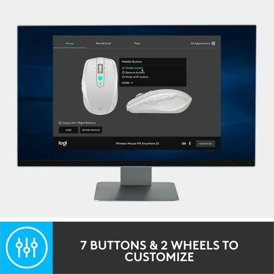 Logitech MX Anywhere 2S Mouse
