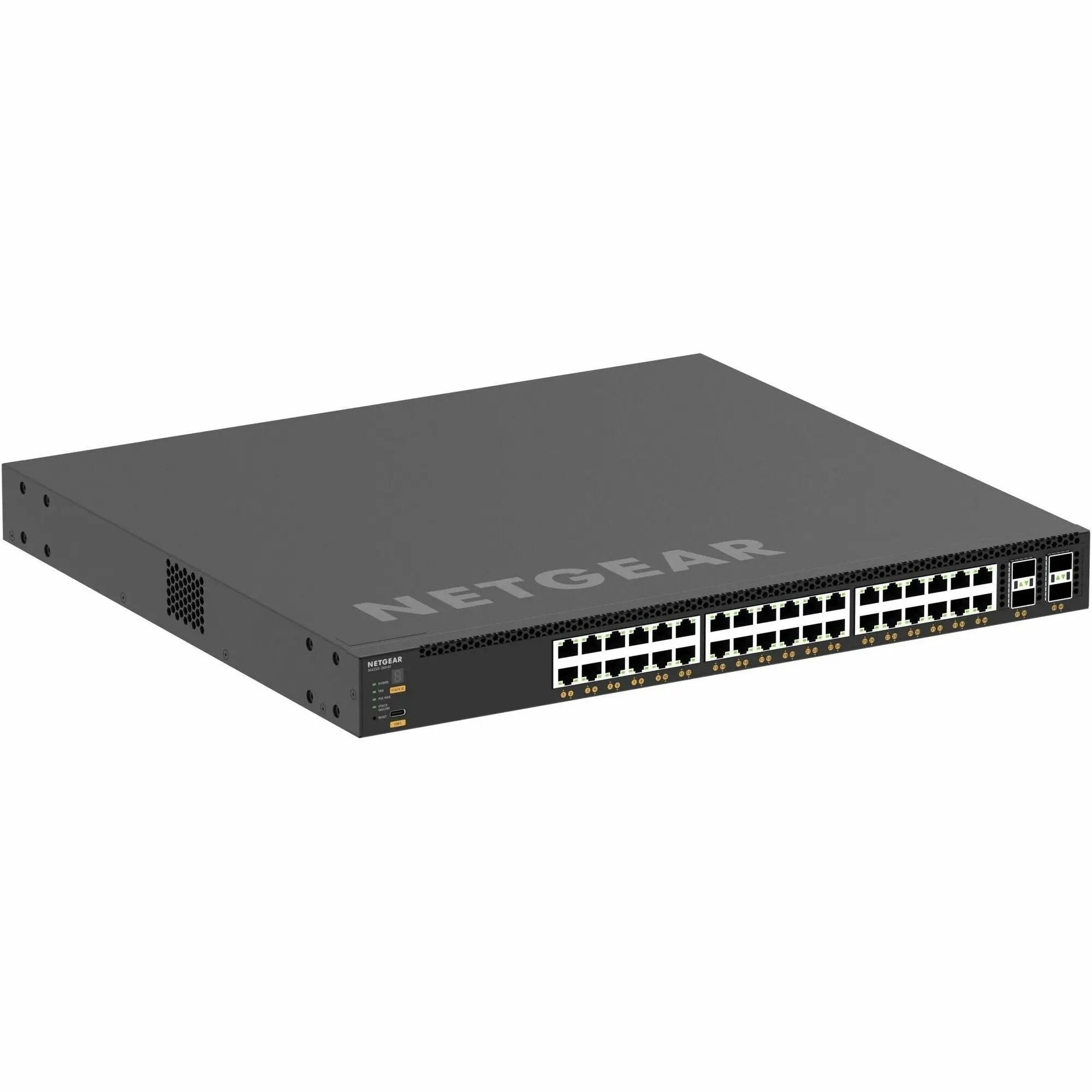 NETGEAR M4350-36X4V 36-port managed switch, gray metal chassis