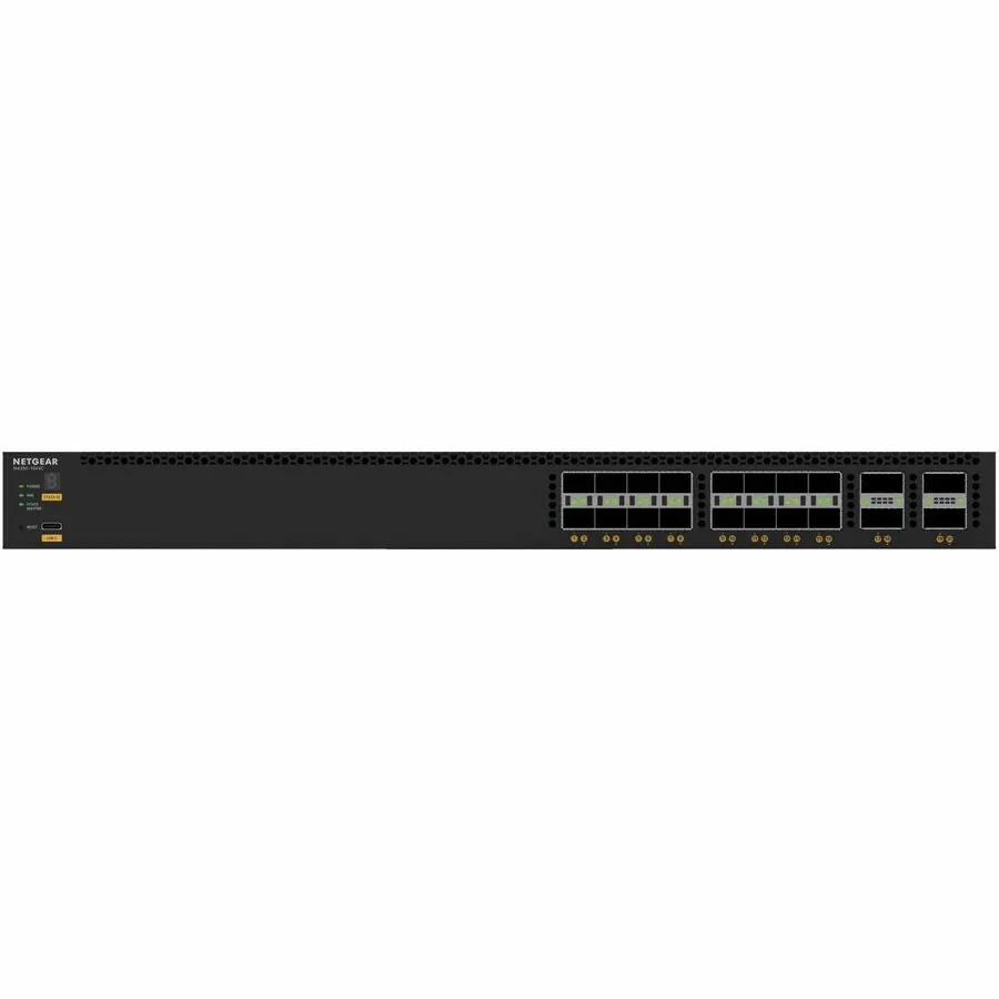 Netgear AVLine M4350 16-port managed switch, black metal rack-mount chassis
