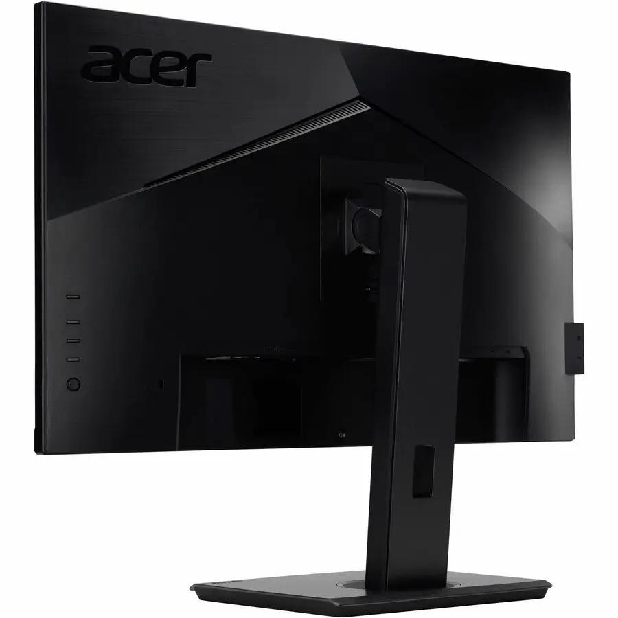 Acer Vero B227Q E3 22-inch Full HD LED monitor, black, back view