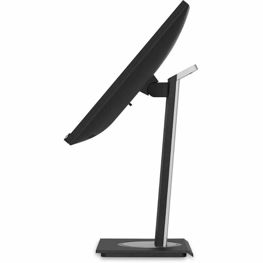 ViewSonic VG275 27-inch IPS Monitor on a metal stand, side view.