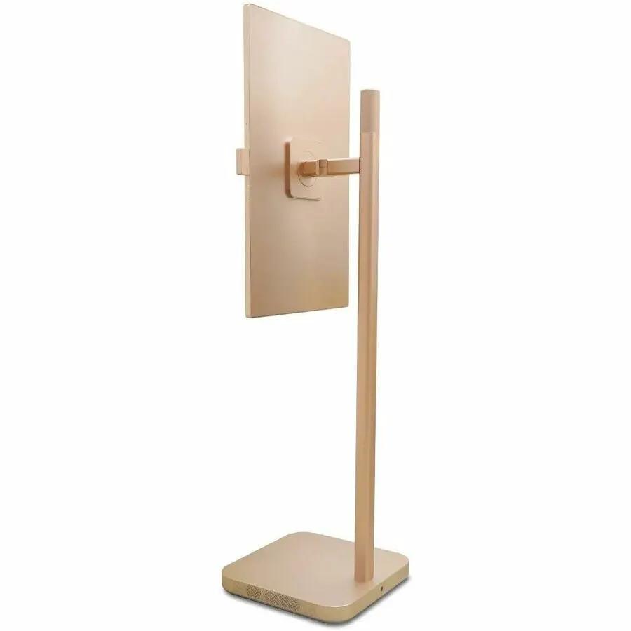 AOpen 32S1UPRO 31.5-inch 4K UHD LED monitor on gold metal stand