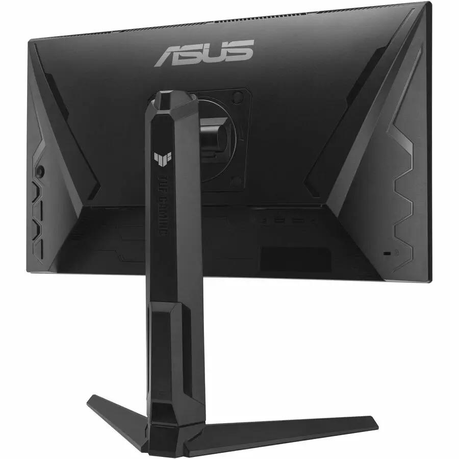 ASUS TUF VG249QL3A 24-inch gaming monitor, black back view with TUF Gaming stand