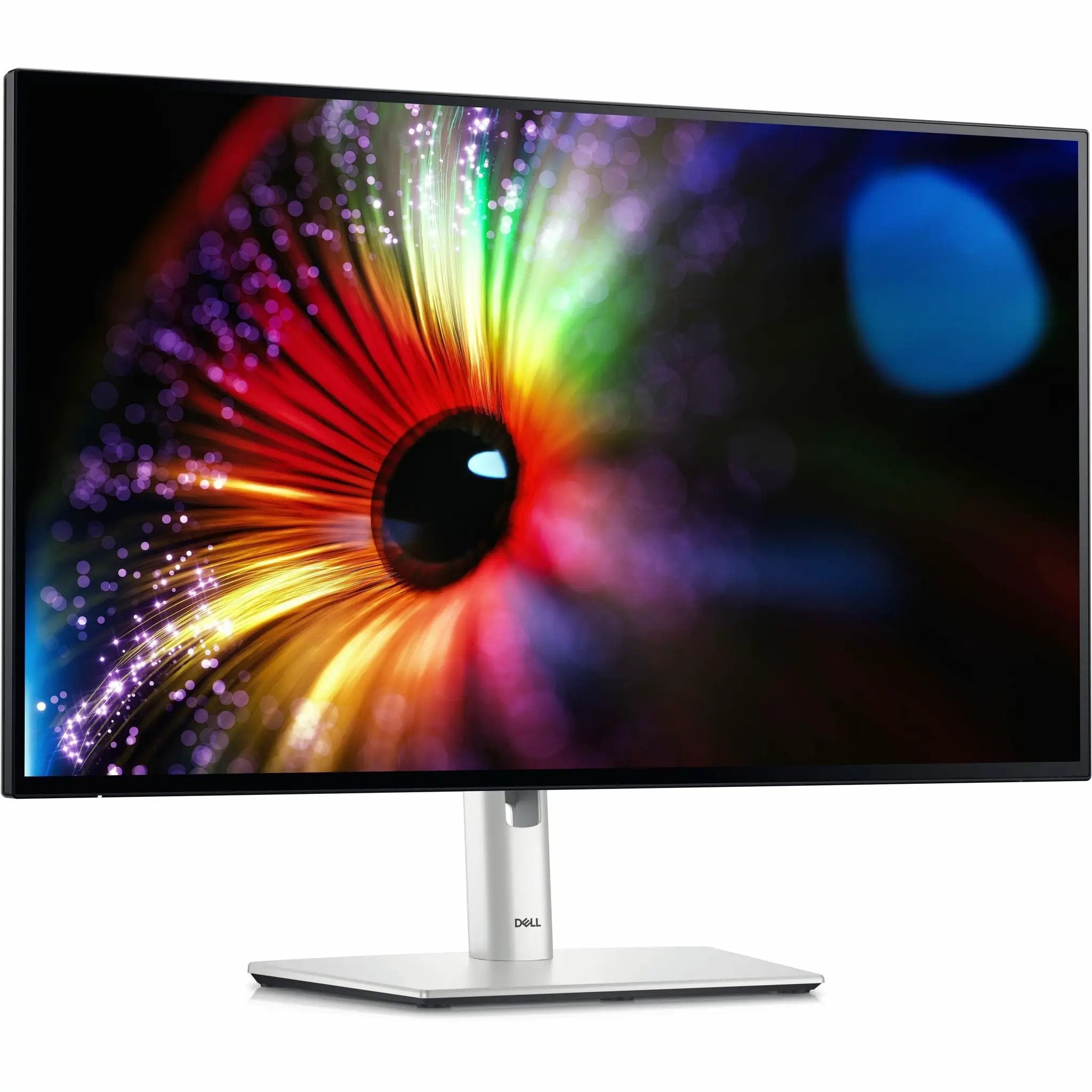 Dell UltraSharp U2724D 27-inch WQHD LED Monitor with silver stand