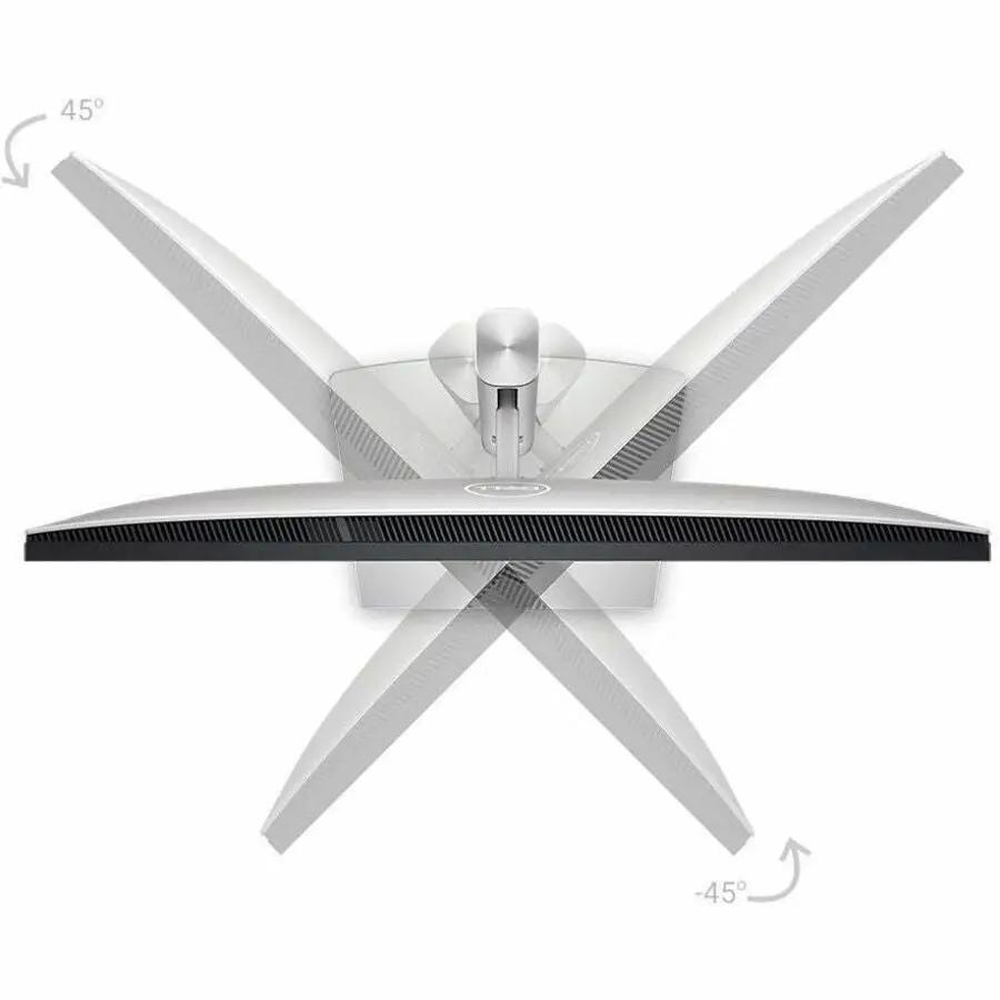 Dell UltraSharp U2424H 24-inch Full HD monitor, silver
