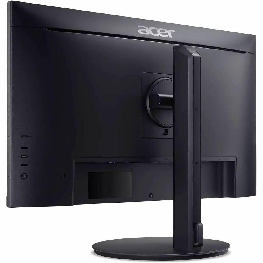 Acer Vero CB272K 27-inch 4K UHD monitor, black with Acer logo on back
