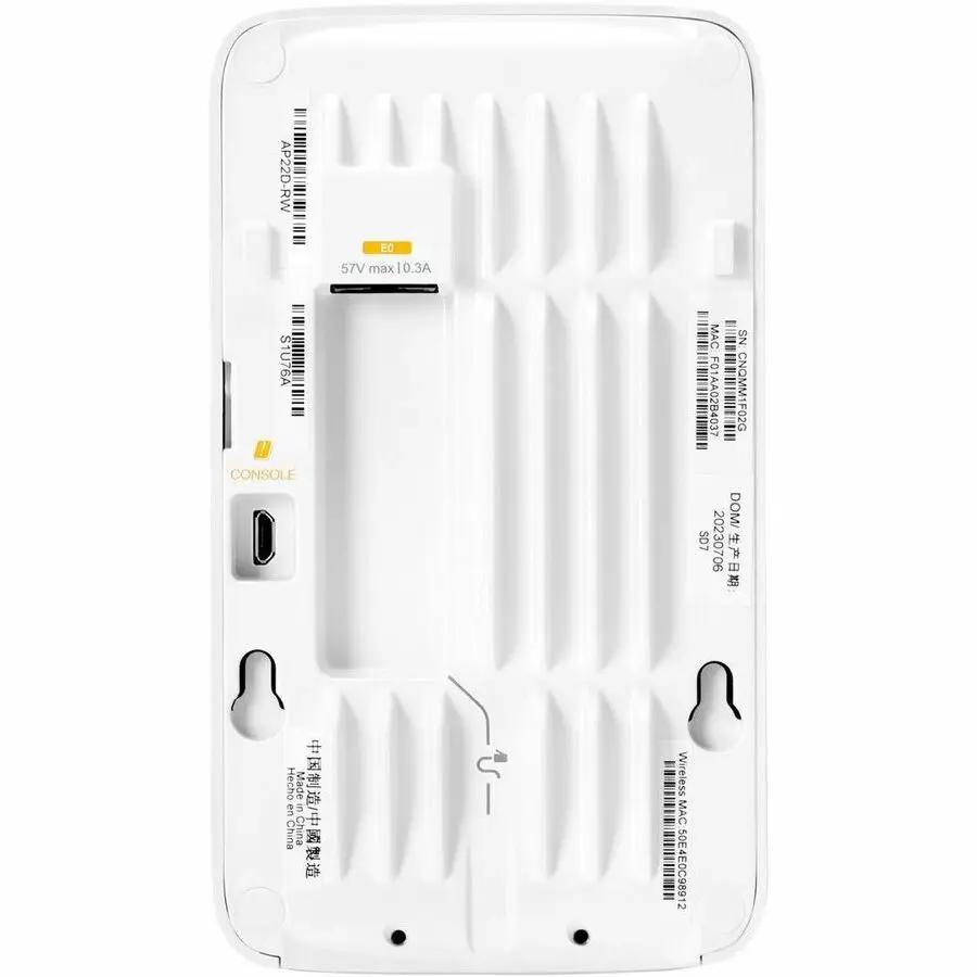 HPE Instant On AP22D Dual Band Wi-Fi 6 802.11ax 1.70 Gbit/s Wireless Access Point
