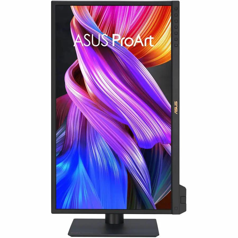 ASUS ProArt PA24US 24-inch 4K UHD IPS monitor with black bezel on stand