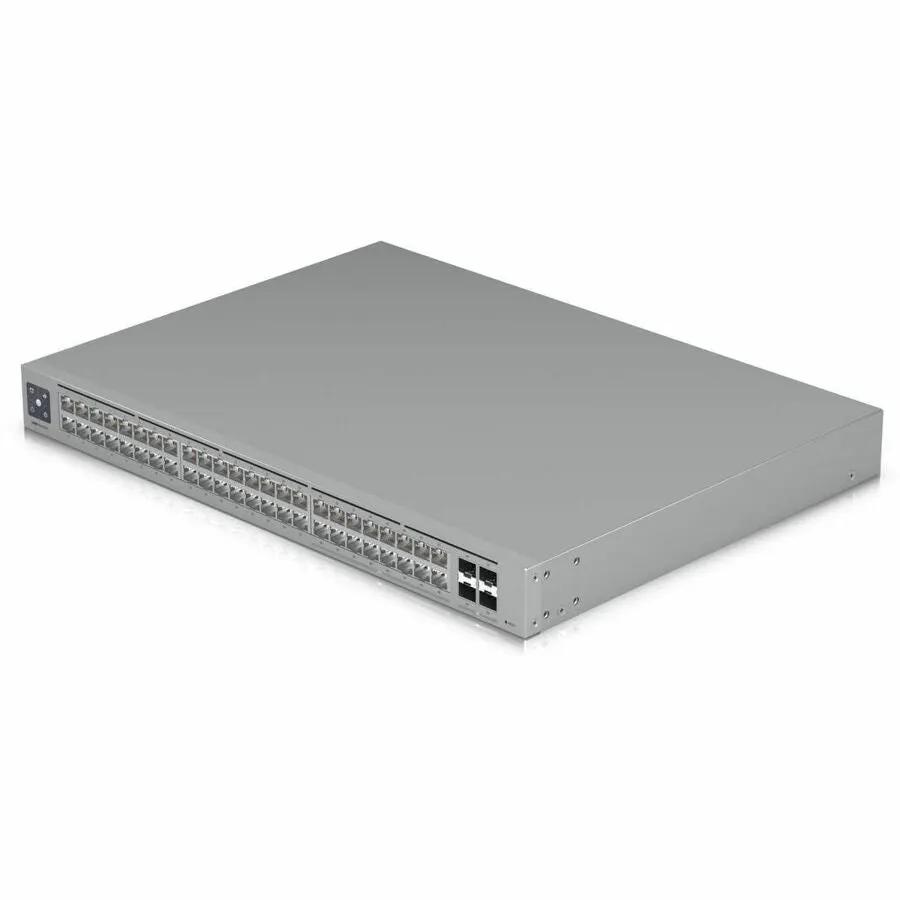 Netgear ProSAFE Pro Max 48-Port 2.5GbE Managed Switch in gray metal rack-mount chassis