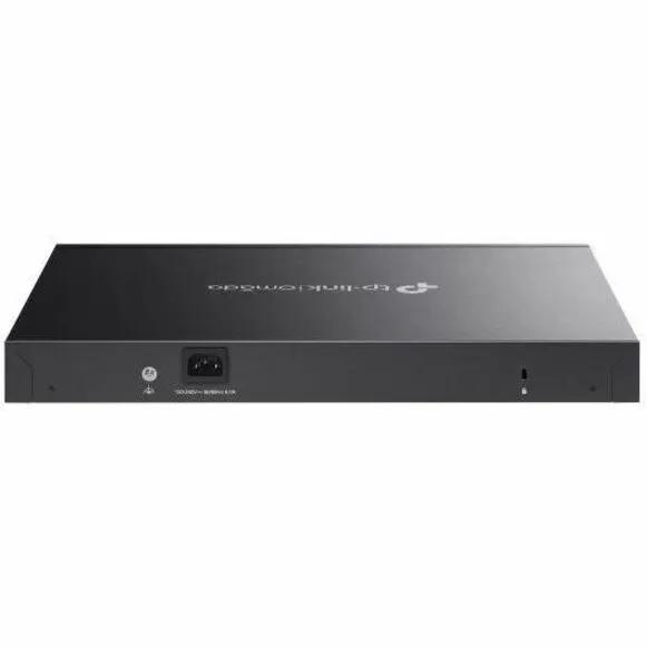 Netgear JetStream GS728TP 24-port gigabit PoE+ SFP+ managed switch in black