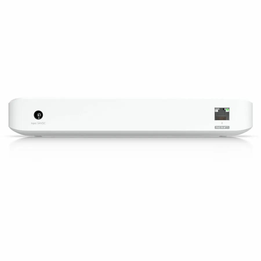 Ubiquiti UniFi Ultra 8-Port Gigabit PoE Switch, white compact network switch