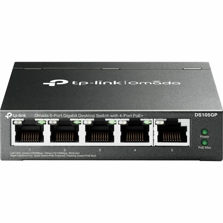 TP-Link Omada 5-Port Gigabit Desktop Switch with 4 PoE+ ports