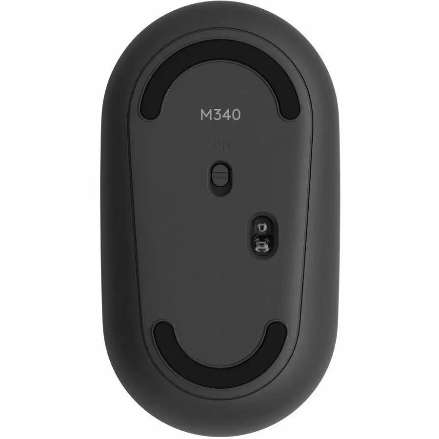 Logitech M340 Wireless Mouse with Limited Edition Prints, USB Receiver and Silent Clicks, Portable Wireless Mouse for Laptop, PC, Windows, Chrome, Surface, Blue Galaxy