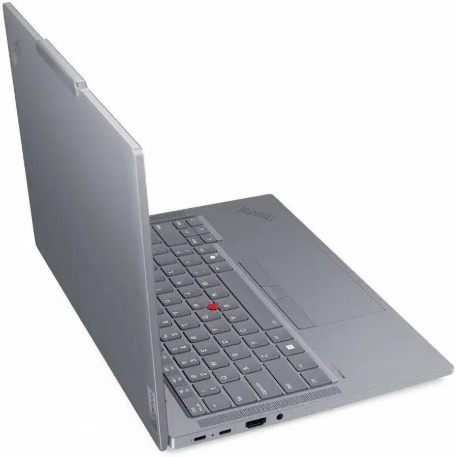 Lenovo ThinkPad T14s notebook in gray with red TrackPoint, 16 GB RAM, 256 GB SSD