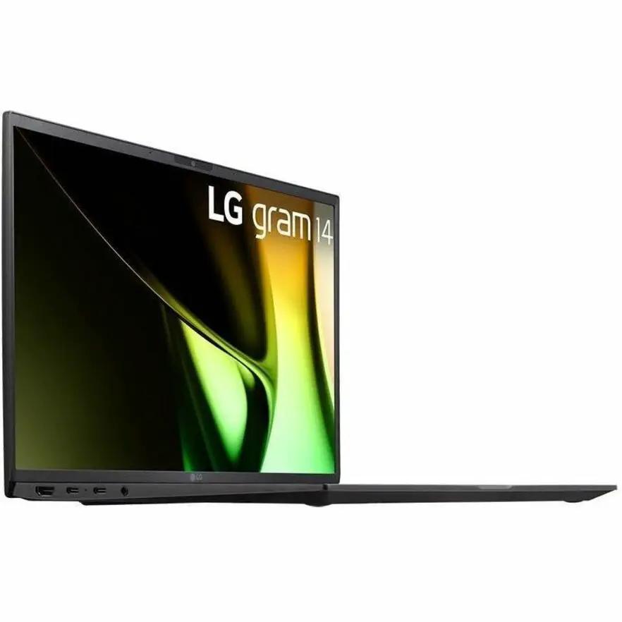 LG gram 14 laptop in Obsidian Black with 14-inch display