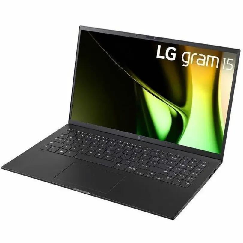LG Gram 15 notebook, black, 15.6-inch Full HD display, 32 GB RAM, 512 GB NVMe SSD