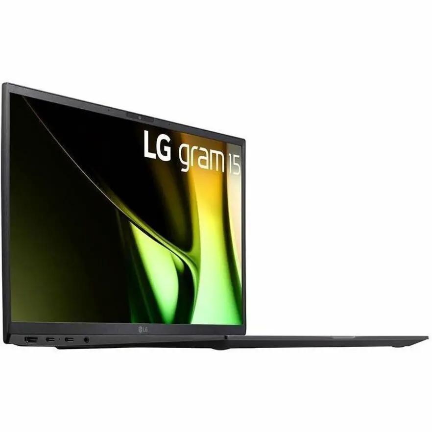 LG gram 15 notebook in obsidian black with 32 GB RAM and 512 GB NVMe SSD