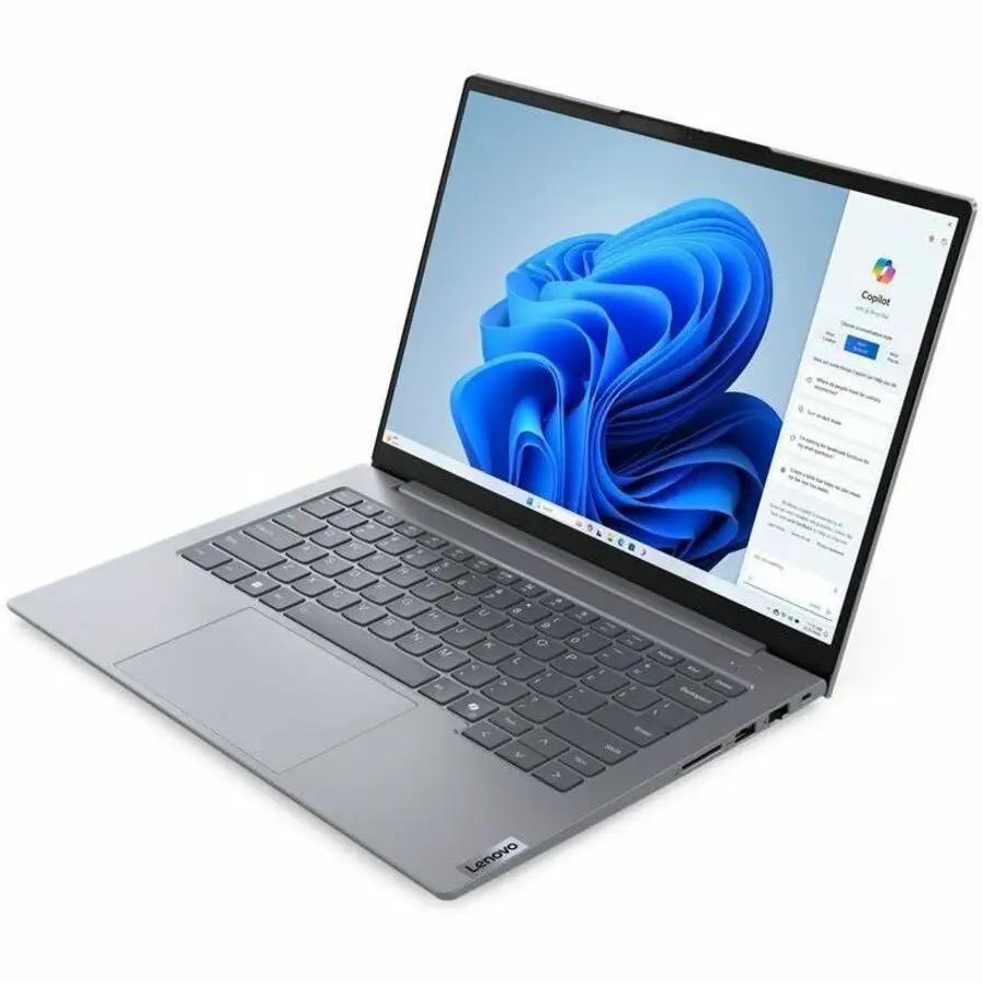 Lenovo ThinkBook 14 G7 ARP laptop in Arctic Gray, 14-inch display
