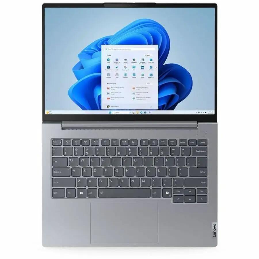 Lenovo ThinkBook 14 G7 ARP laptop, Arctic Gray, Ryzen 5 7535HS, 16GB RAM, 512GB SSD.