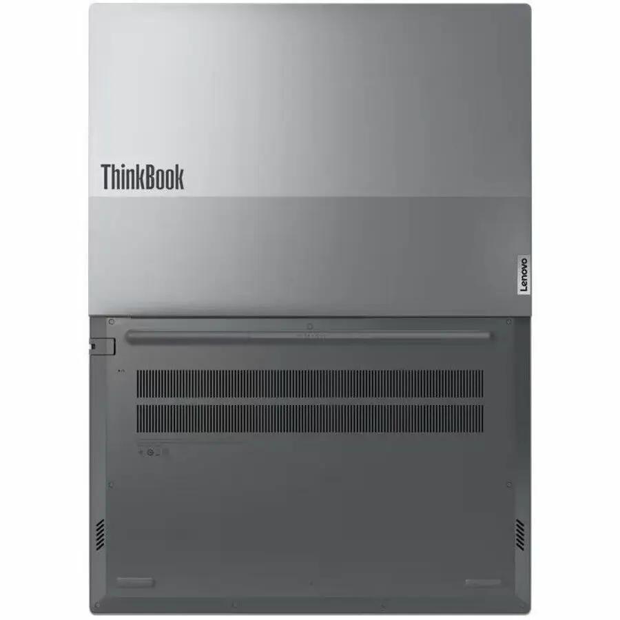 Lenovo ThinkBook 16 G7 ARP notebook in Arctic Gray, closed-lid view with ThinkBook branding