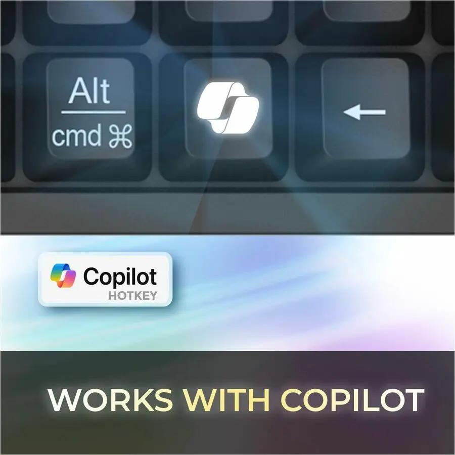 Adesso Multi-OS Mechanical Compact Keyboard With CoPilot AI Hotkey