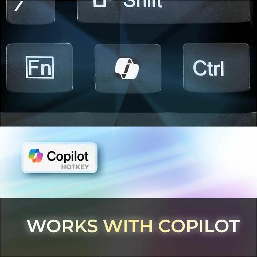 Adesso Multi-OS Mechanical Keyboard With CoPilot AI Hotkey