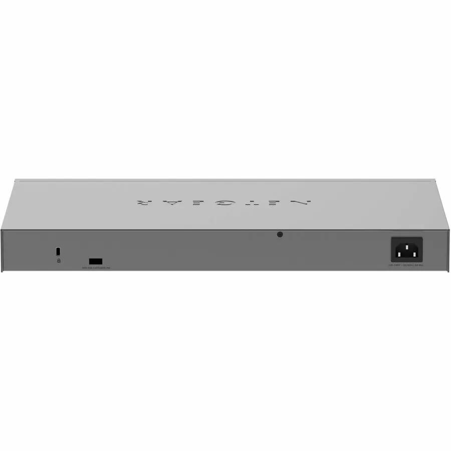 NETGEAR GS728TXPv3 24-Port Gigabit PoE+ Smart Switch, gray metal chassis