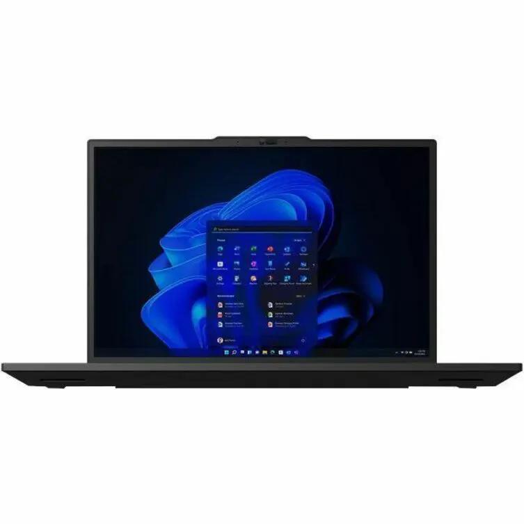 Lenovo ThinkPad P16s Gen 3 laptop, black, 16-inch display.