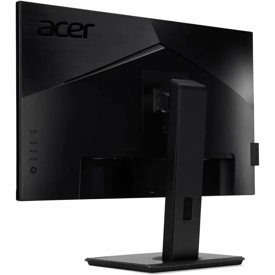 Acer Vero B277U TAA 27-inch Monitor back view with black stand