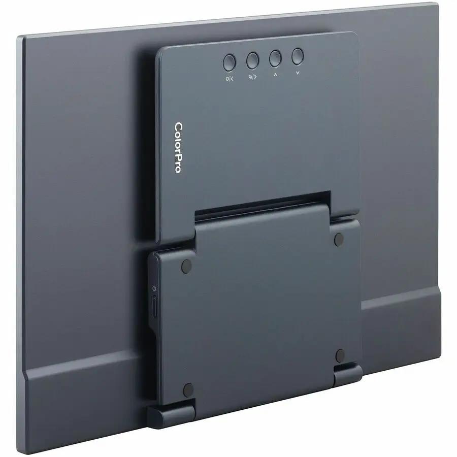 ViewSonic ColorPro VP1656 15.6-inch IPS monitor back view with built-in stand