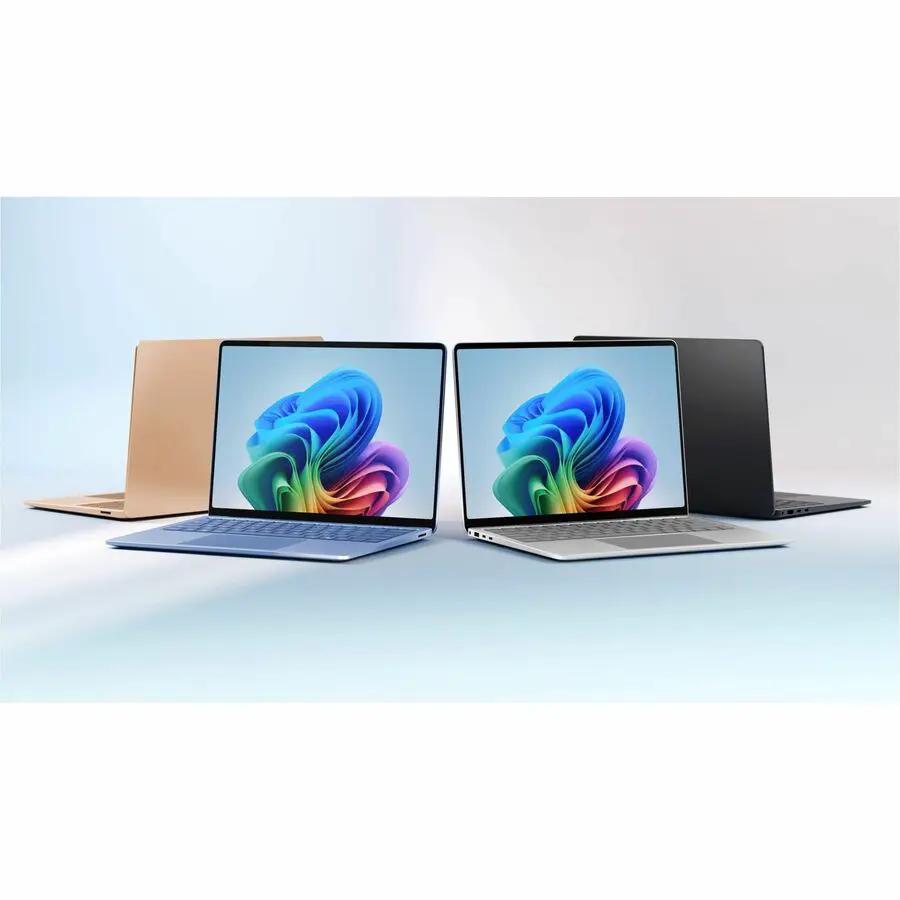 Microsoft Surface Laptop 7 15-inch laptops in gold, blue, and graphite (set of 3)