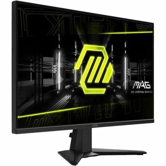 MSI MAG 275QF 27-inch WQHD gaming monitor with neon green MSI logo