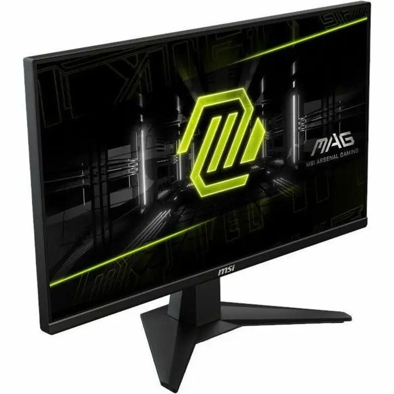 MSI MAG 255XFV 25-inch black gaming monitor with MSI logo on the bezel
