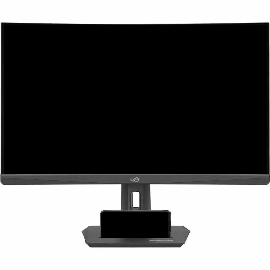 ASUS ROG Strix XG32WCS 32-inch curved gaming monitor with phone dock, black
