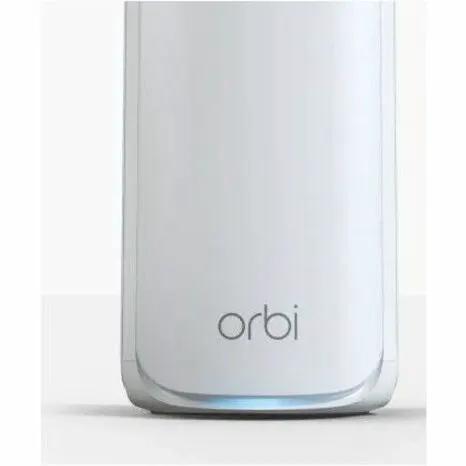 NETGEAR Orbi wireless router in white/silver with blue LED ring