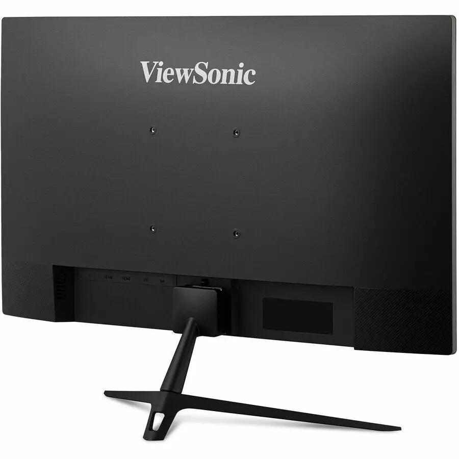 ViewSonic VX2428A 24-inch IPS monitor, black rear view on stand