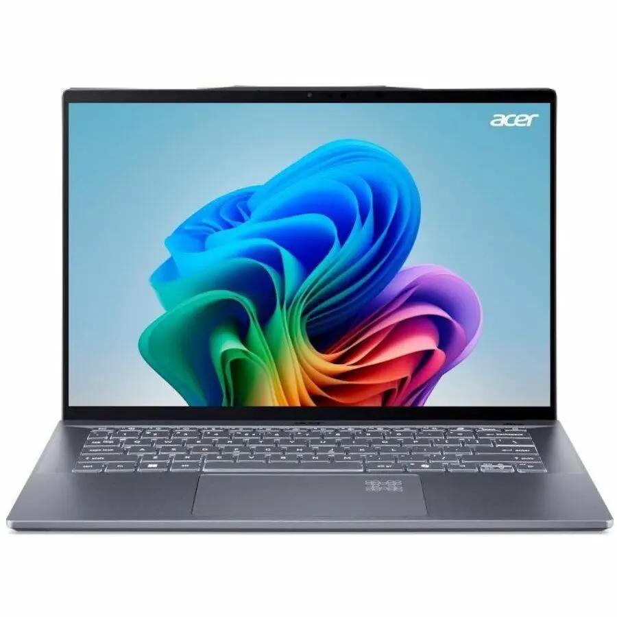 Acer Swift 14 AI notebook, silver-gray laptop with 16 GB RAM and 1 TB SSD
