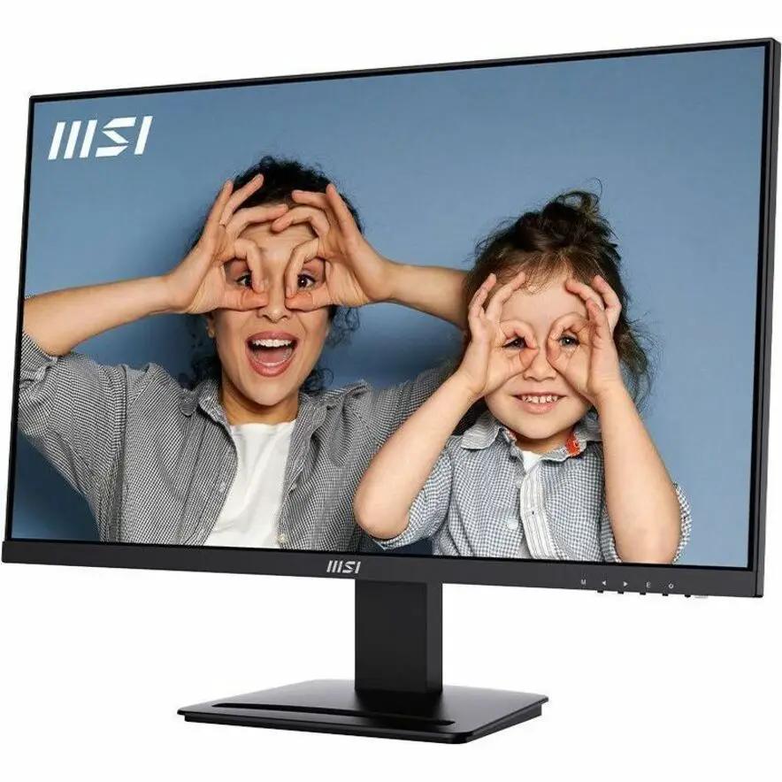 MSI Pro MP273U 27-inch 4K UHD monitor with black bezel and stand.