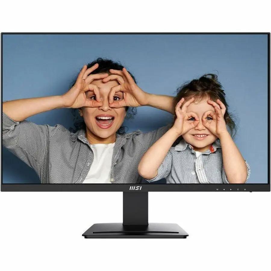 MSI Pro MP273U 27-inch 4K UHD monitor with slim bezel, black