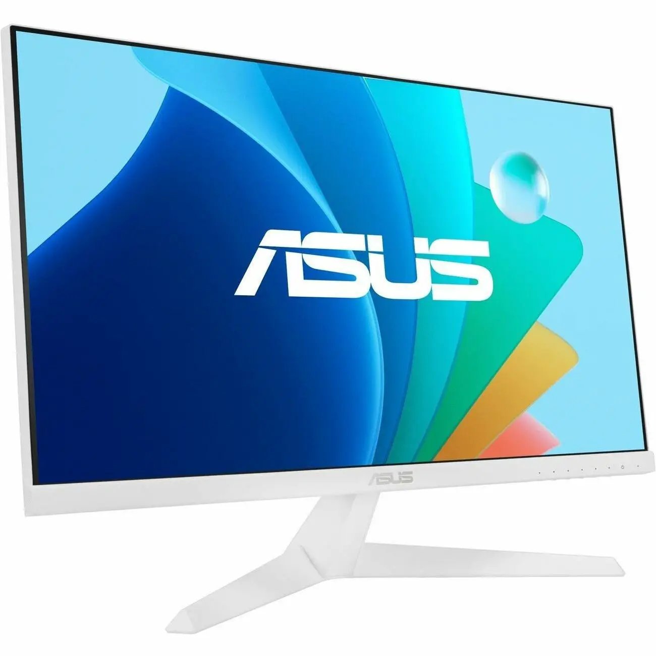 ASUS VY249HF 24-inch IPS monitor with white stand, 1080p, 100Hz