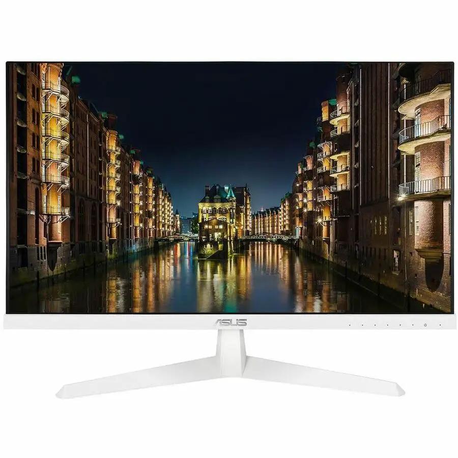 ASUS VY249HF 24-inch IPS monitor in white with Full HD 1920x1080 and 100Hz refresh rate