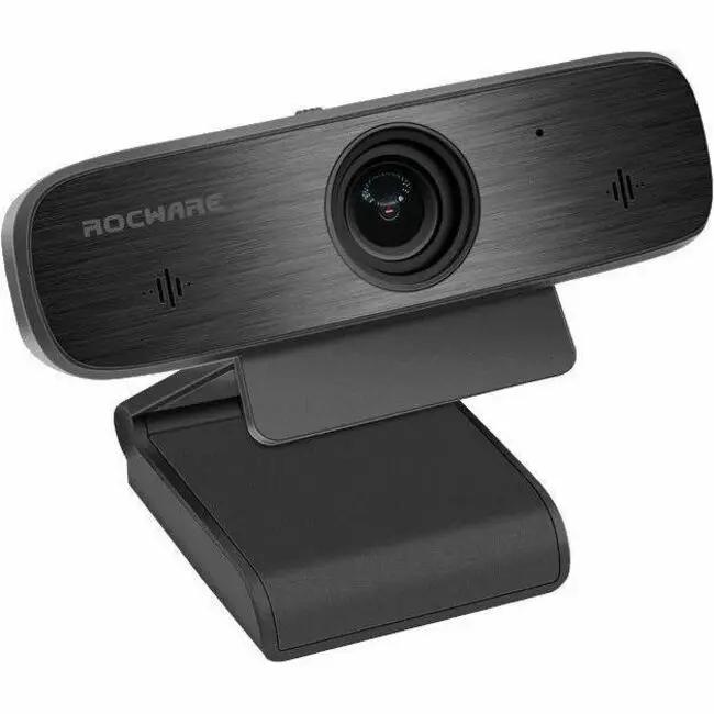 ROCWARE RC19 webcam on a black adjustable stand, 2.1 MP sensor, USB 2.0