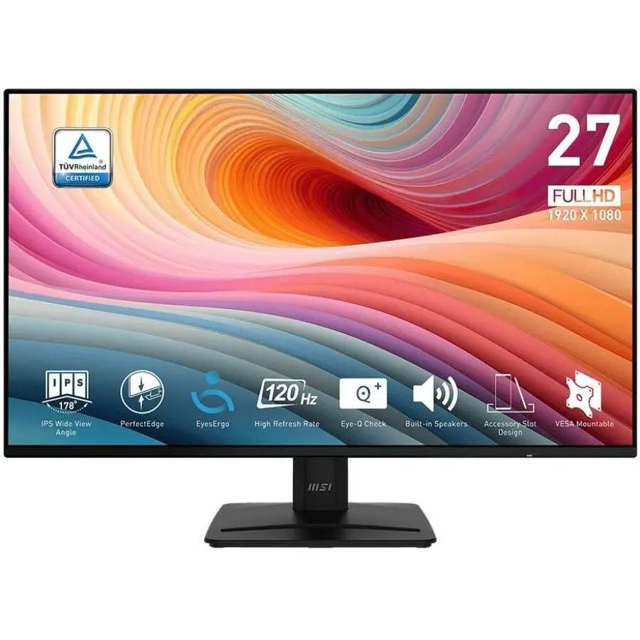 MSI Pro MP271A E2 27-inch Full HD LCD Monitor in black
