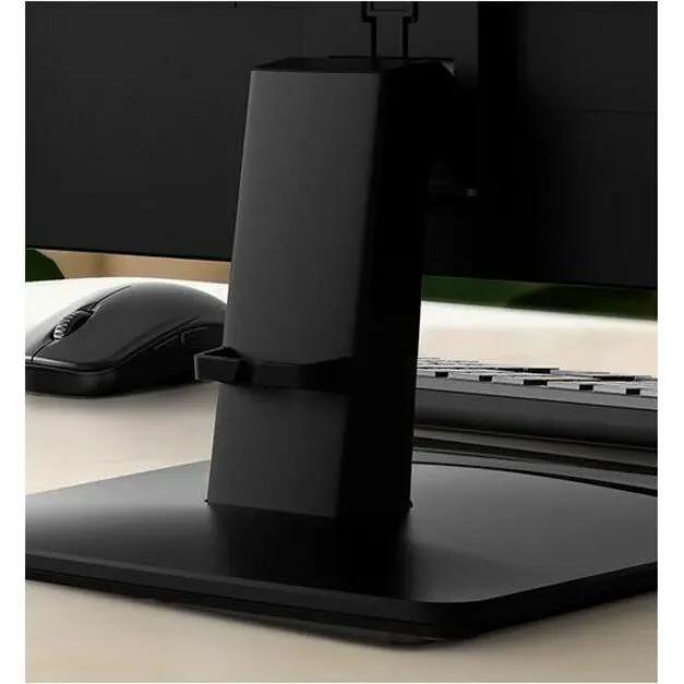 MSI Pro MP271A E2 27-inch Full HD monitor on black stand; keyboard and mouse visible nearby