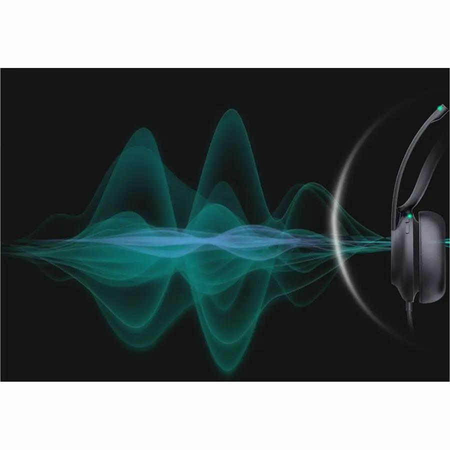 Headset Yealink UH35 Mono UC USB-C A, black, over-ear with adjustable boom mic