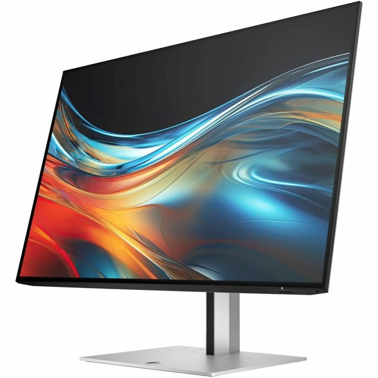 HP 724pn 24-inch WUXGA (1920x1200) LCD monitor on a silver stand