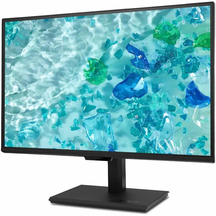 Acer Vero B248Y G 24-inch monitor on stand with black bezel, 16:9 LCD display.