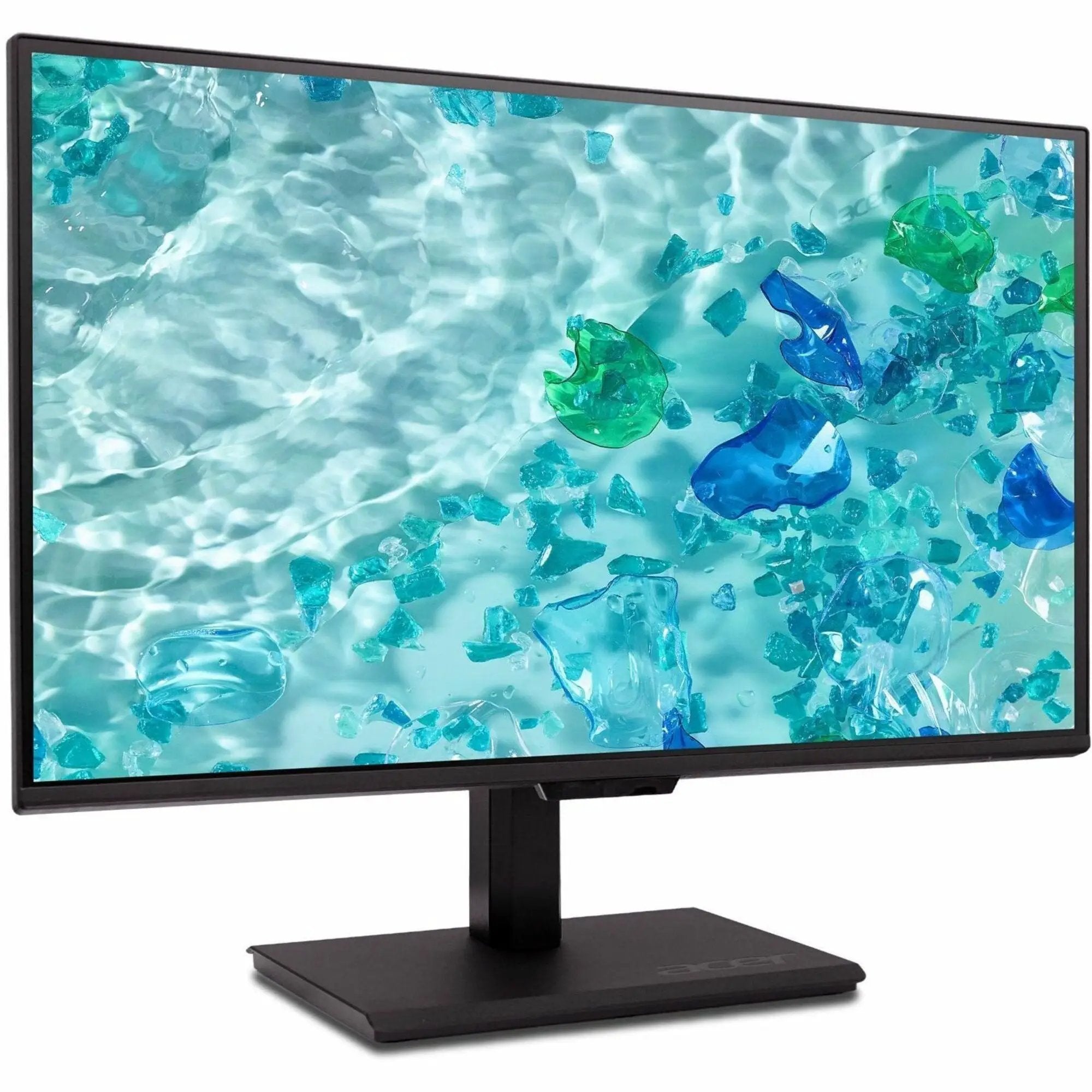Acer Vero B248Y G 24-inch monitor on black stand, 16:9 LCD display.