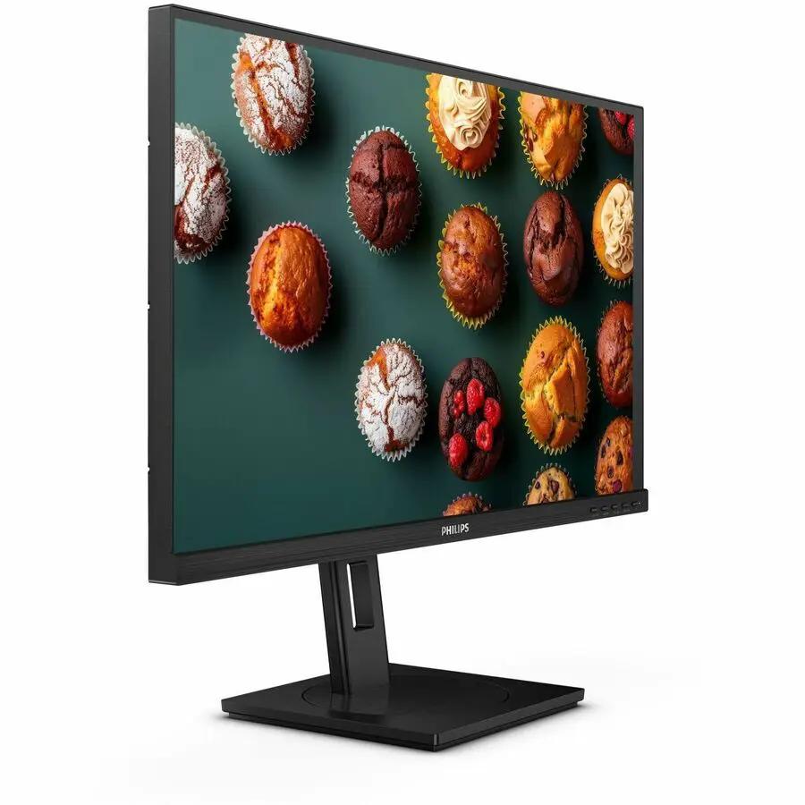 PHILIPS 27B1U3900 27-inch 4K UHD LED monitor on a black stand
